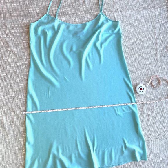 Vintage y2k DKNY Silk Slip Dress Wrap Dress Twist Tie Front With Shirt Dress - Picture 11 of 16